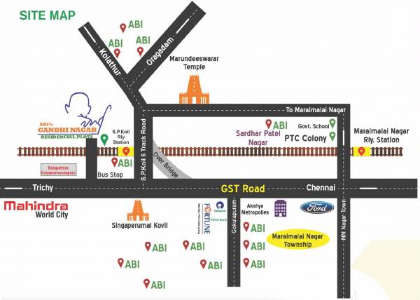 Images for Location Plan of ABI Gandhi Nagar