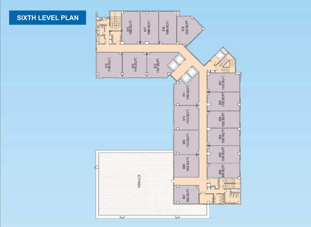  business park Business Park Cluster Plan for 6th Floor