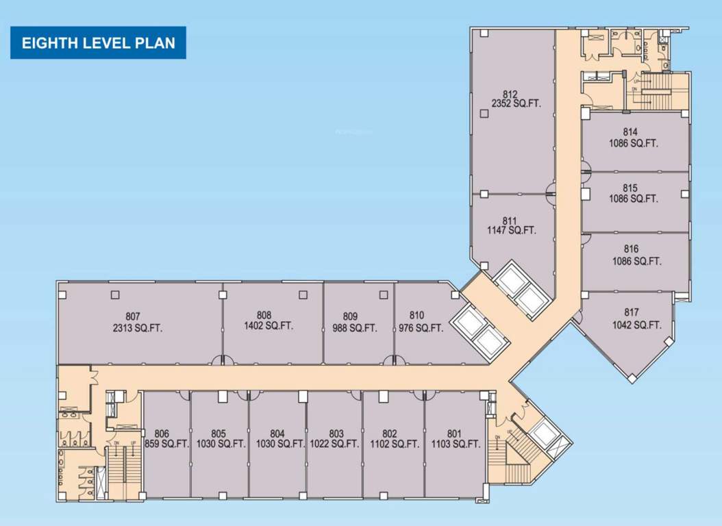  business park Business Park Cluster Plan for 8th Floor