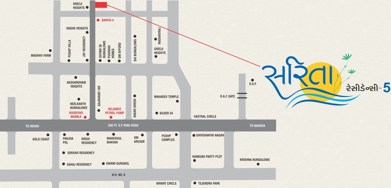 Images for Location Plan of Ramani Sarita Residency 5