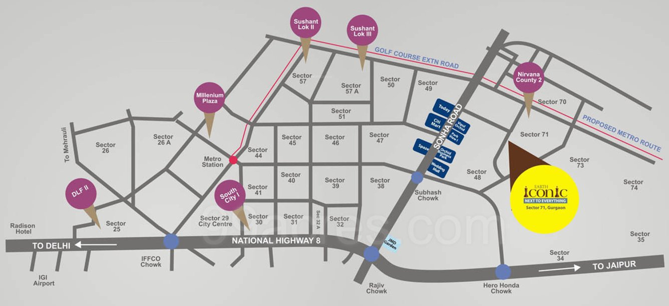 Images for Location Plan of Earth Iconic