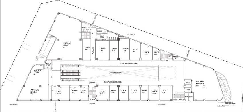  city center Cluster Plan