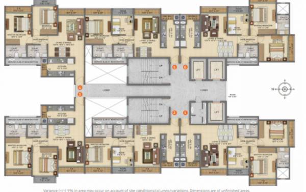  joyville-virar-phase-4 Palm Meadows - 2 Cluster Plan