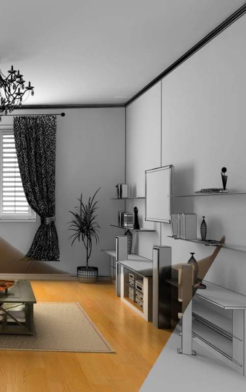  uma complex bldg 3 Living Area