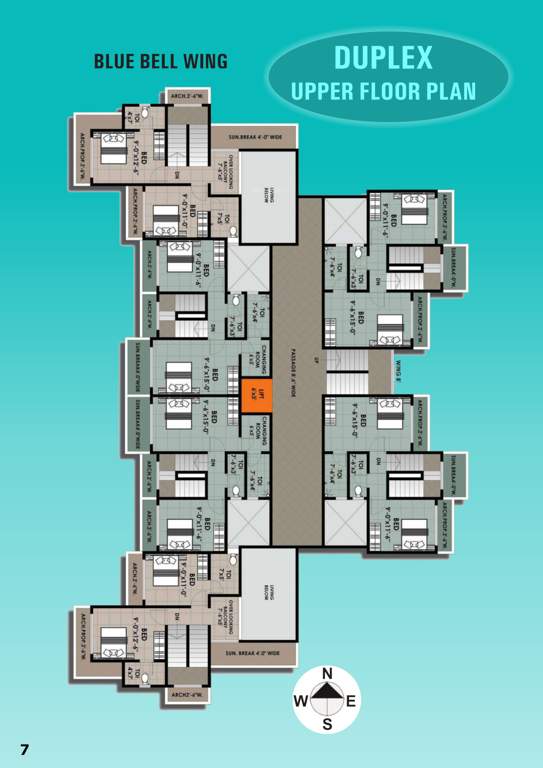  shankar heights galaxy wing Shankar Heights Galaxy Wing Cluster Plan