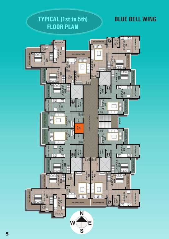  shankar heights galaxy wing Shankar Heights Galaxy Wing Cluster Plan