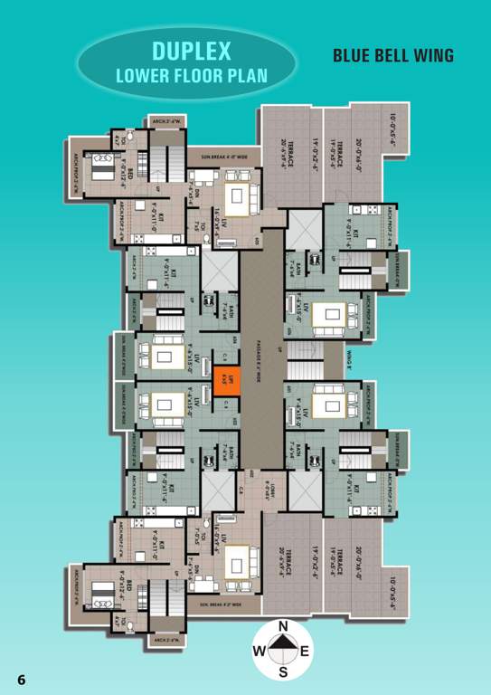  shankar heights galaxy wing Shankar Heights Galaxy Wing Cluster Plan