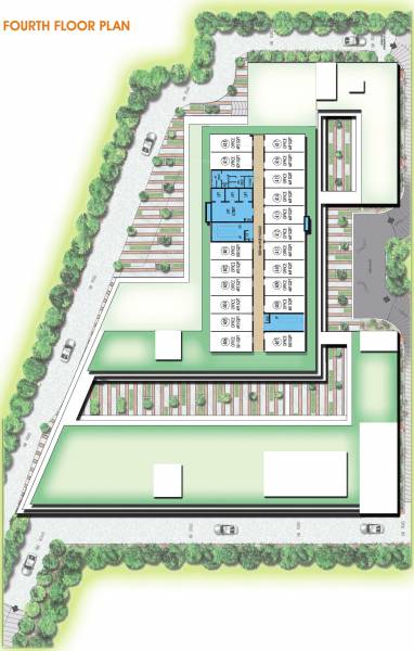  townwalk Typical 4th Floor Plan