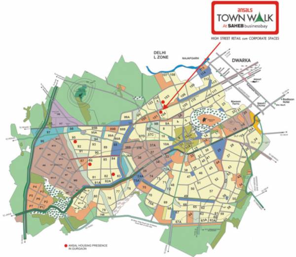  townwalk Location Plan