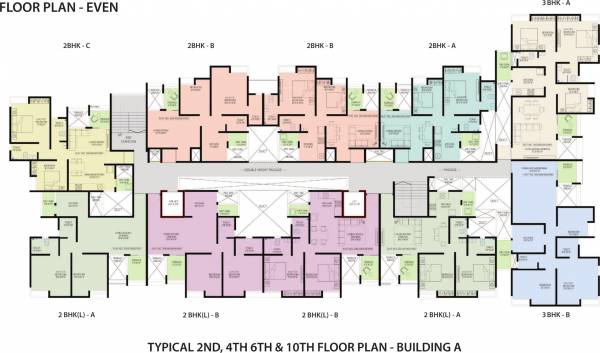 Images for Cluster Plan of Parklane Urbanjoy Wing A