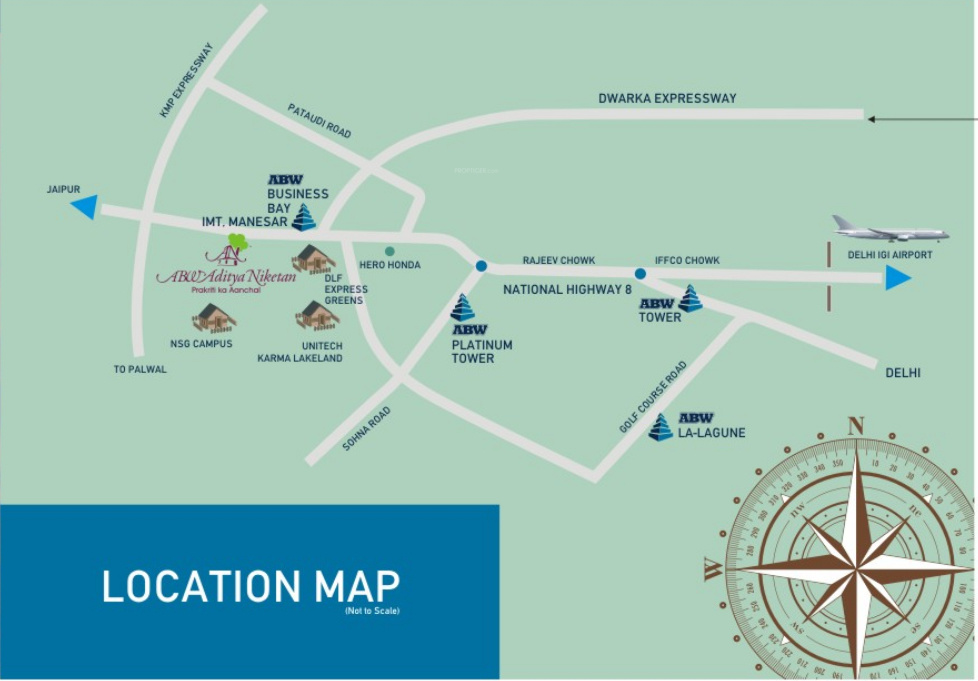  city centre Location Plan
