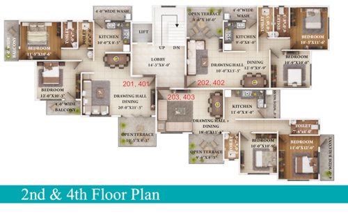 Shubh Swapn Enclave Cluster Plan for 2nd Floor swapn-enclave Shubh Swapn Enclave Cluster Plan for 2nd Floor