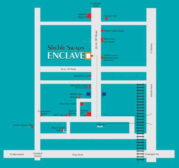 Location Plan swapn-enclave Location Plan