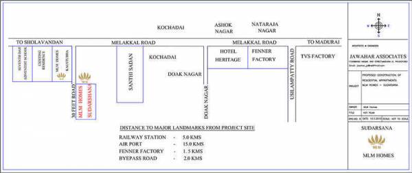  homes-sudarsana Location Plan