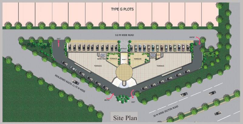 Images for Site Plan of Ansal Boom Plaza