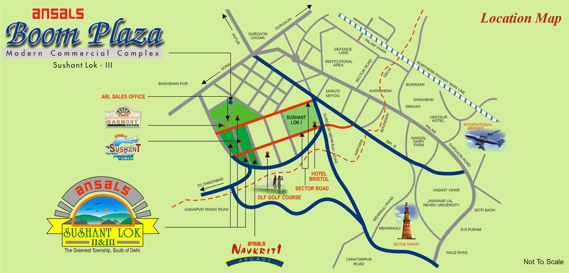 Images for Location Plan of Ansal Boom Plaza