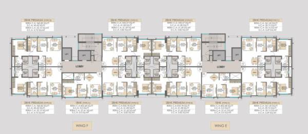  siennaa-wing-d Siennaa Wing D Cluster Plan