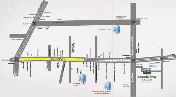Images for Location Plan of Abhee Prakruthi Villa
