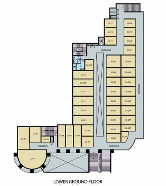  scottish-mall Images for Cluster Plan of Niho Scottish Mall