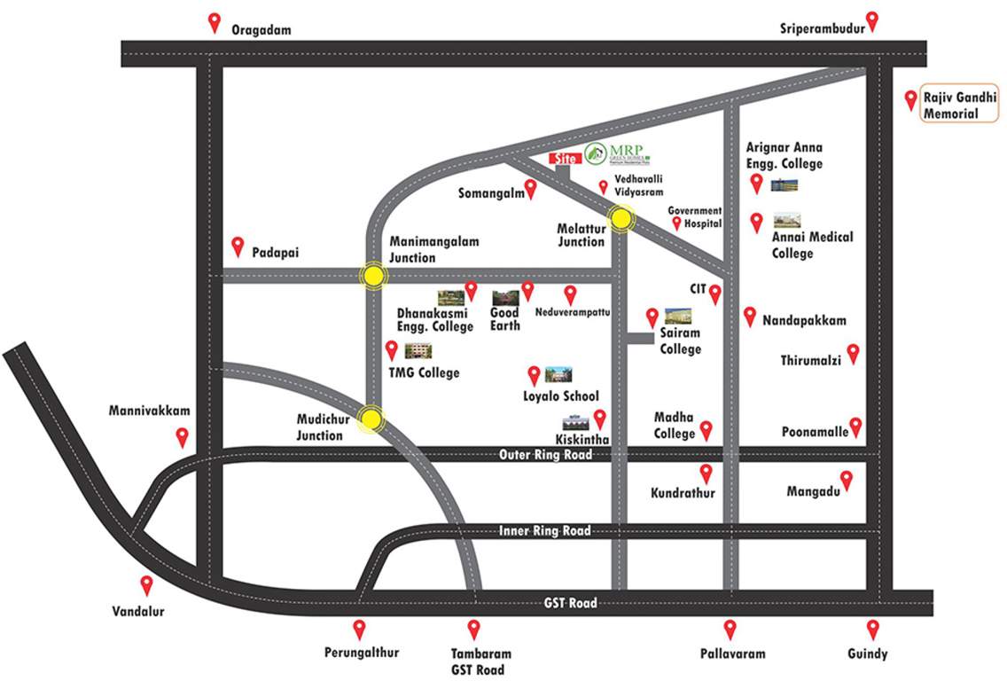 Images for Location Plan of Premier MRP Green Homes