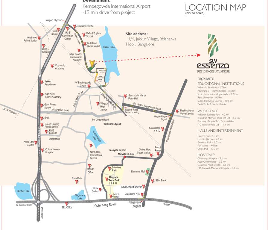  essenza Location Plan