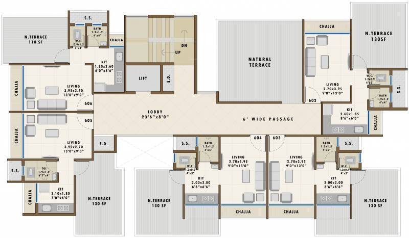 Images for Cluster Plan of Ashiana Pratik Hills