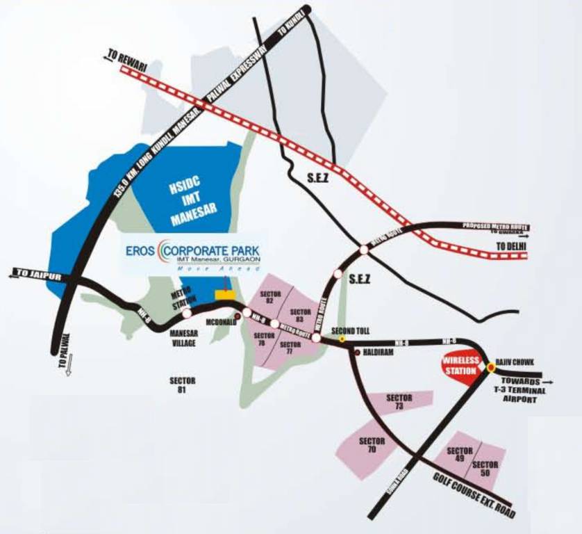  corporate park Location Plan