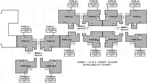 Images for Cluster Plan of Sobha Royal Pavilion Phase 4 Wing 1 2 And 3