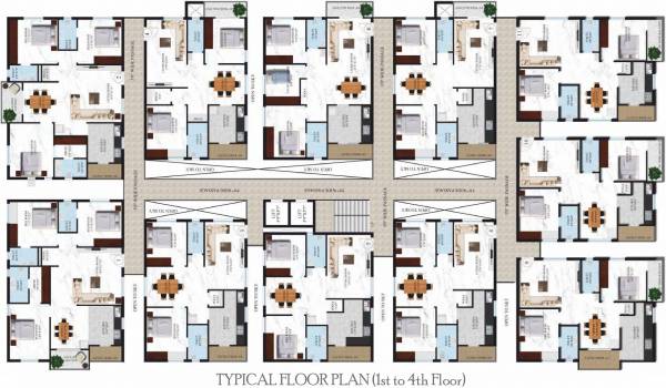 Images for Cluster Plan of Arunodaya Blue Bells