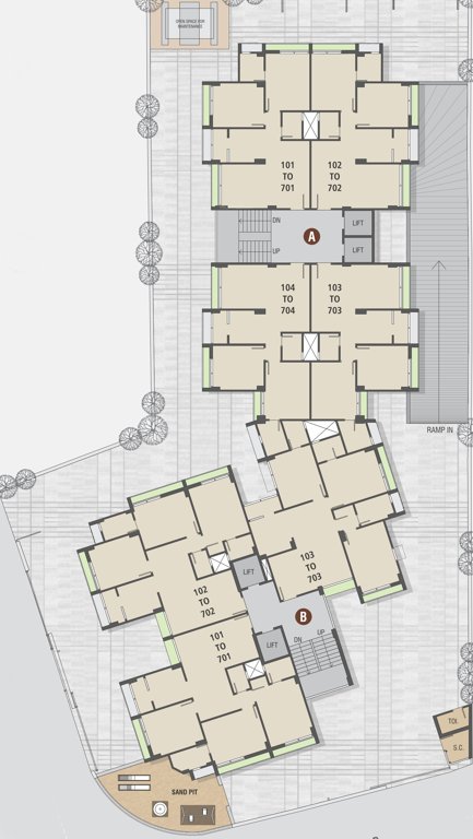 Images for Cluster Plan of Arihant Chintamani Flora