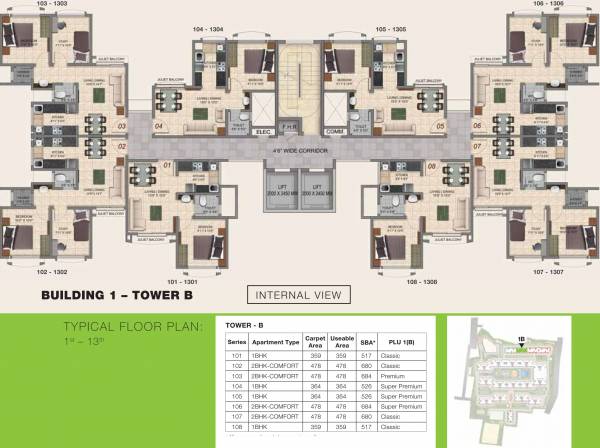 Images for Cluster Plan of Provident Park Square 4