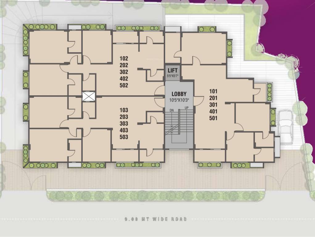 Images for Layout Plan of V P Akshar Amrut
