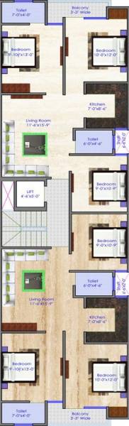 Images for Cluster Plan of ARE Uttam Nagar Floors Images for Cluster Plan of ARE Uttam Nagar Floors