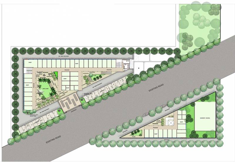 Images for Site Plan of Shree Shopping Mart