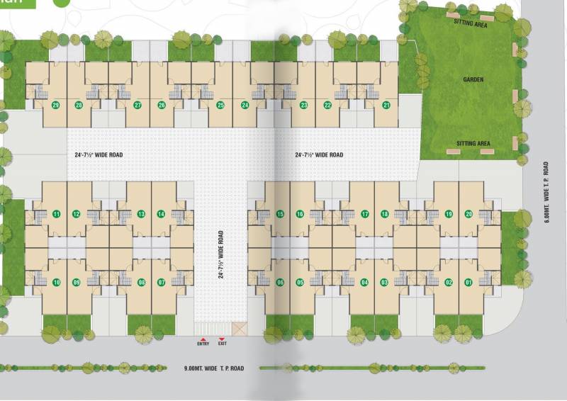  anushthan-upvan Images for Layout Plan of Radhekrishna Anushthan Upvan