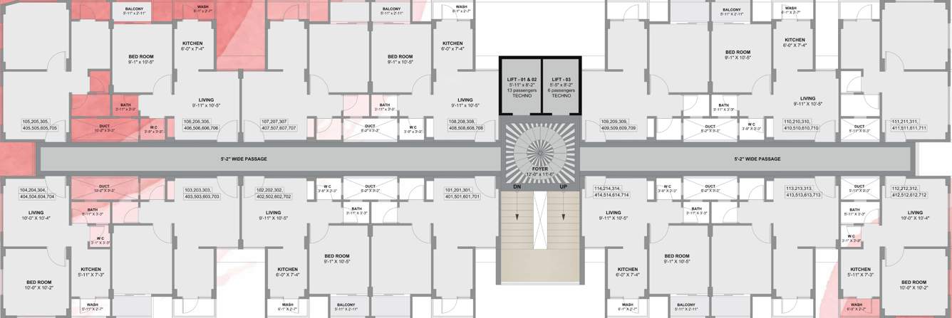 elegance Images for Cluster Plan of Aatrey Elegance