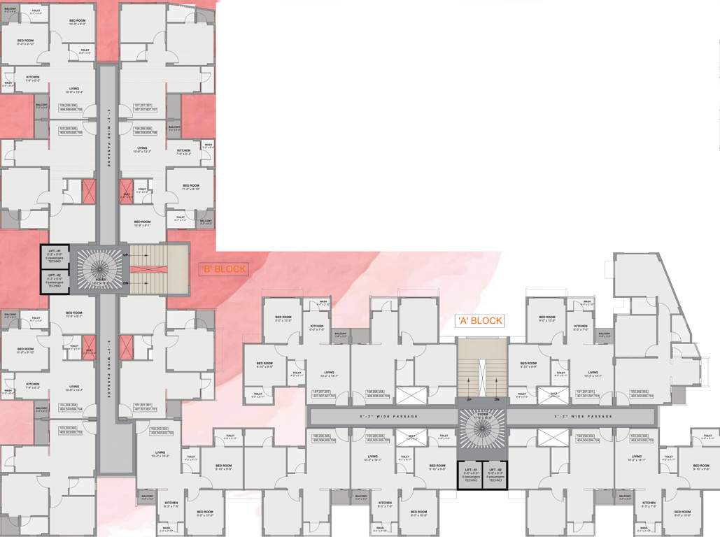  elegance Images for Cluster Plan of Aatrey Elegance