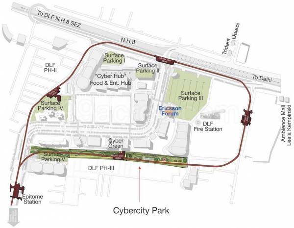 Images for Location Plan of DLF Ericson Forum