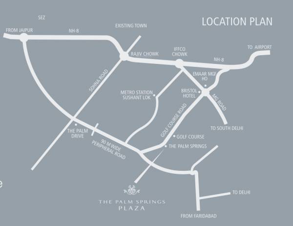  the-palm-springs-plaza Location Plan