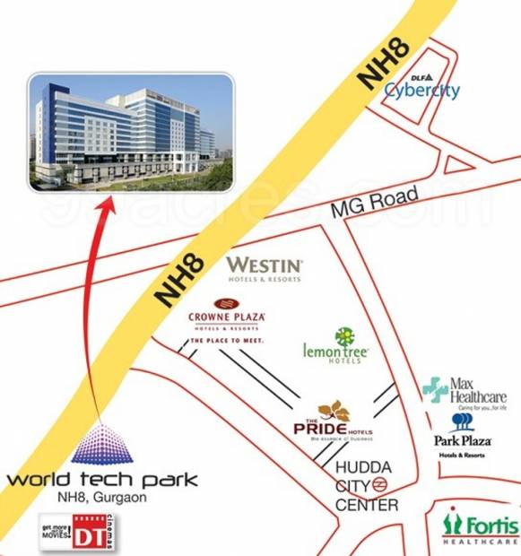 Images for Location Plan of DLF World Tech Park