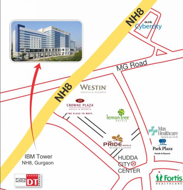 Images for Location Plan of DLF IBM Tower