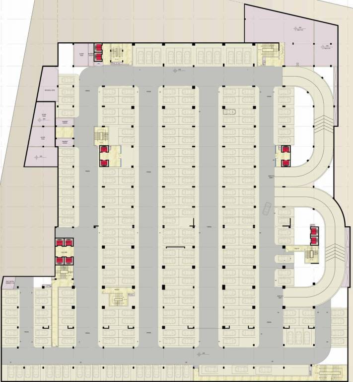 Images for Cluster Plan of Global Foyer Mall
