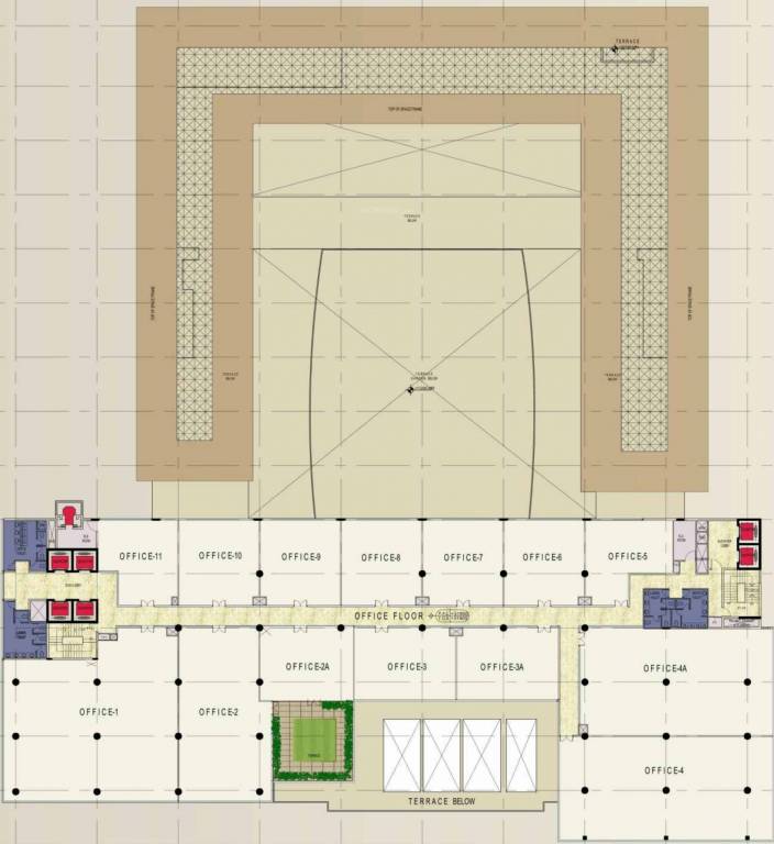 Images for Cluster Plan of Global Foyer Mall