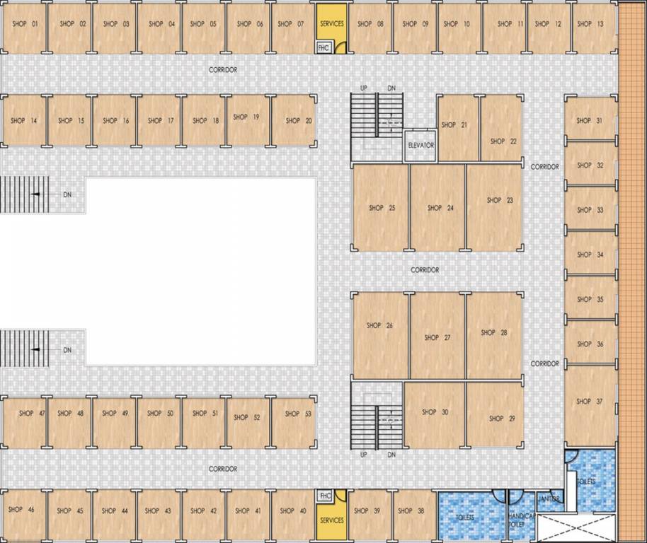 Images for Cluster Plan of Raheja Krishana Housing Scheme