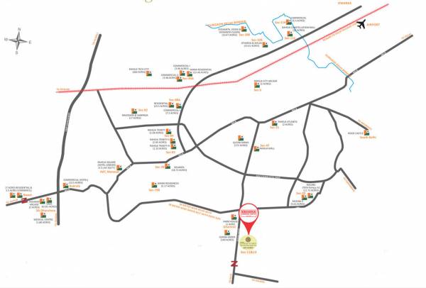 Images for Location Plan of Raheja Krishana Housing Scheme