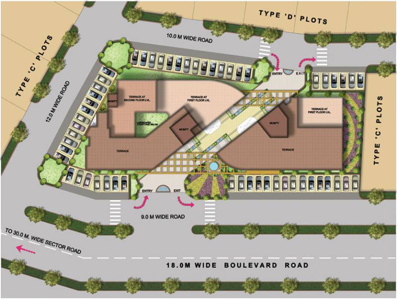 Images for Site Plan of Ansal Boulevard Centre