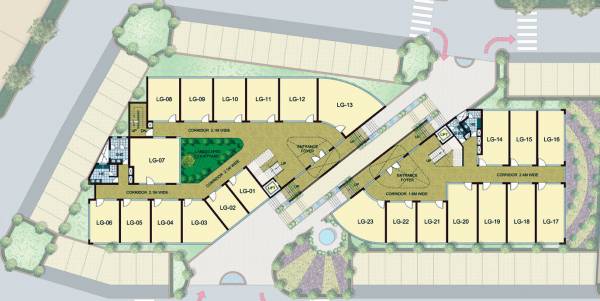 Images for Cluster Plan of Ansal Boulevard Centre
