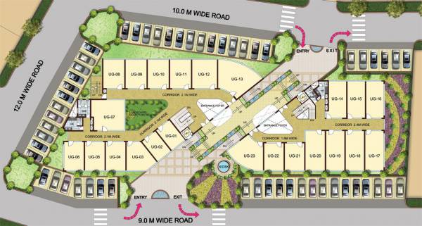 Images for Cluster Plan of Ansal Boulevard Centre