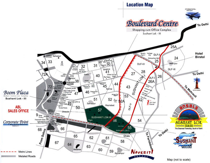 Images for Location Plan of Ansal Boulevard Centre