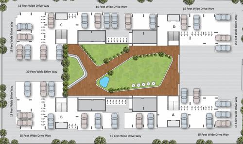  tulip-parmeshwar Images for Cluster Plan of Parmeshwar Tulip Parmeshwar